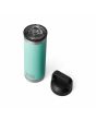 Botella térmica aislante Yeti Rambler Bottle 18oz - 532ml Seafoam abierta