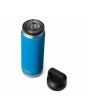 Botella Termo YETI Rambler 26oz Big Wave Blue Azul - 760ml abierta