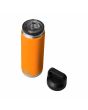 Botella Termo YETI Rambler 26oz King Crab Naranja abierta