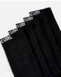 Pack 5 Pares Calcetines deportivos Rip Curl Brand Negros para hombre caña alta