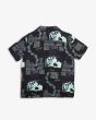 Camisa de manga corta Deus Ex Machina Primitive Negra para hombre posterior