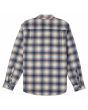 Camisa de franela Hurley Portland Heavyweight Iron Ore para hombre posterior