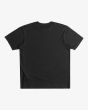 Camiseta de manga corta con bolsillo Billabong Stacked Arch Negra para hombre posterior