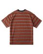 Camiseta de manga corta Billabong Baxter Rust para hombre posterior