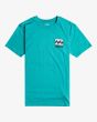 Camiseta de manga corta Billabong Stamp Turquesa para niño 8-16 años