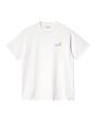 Camiseta de manga corta Carhartt Wip American Script blanca para hombre