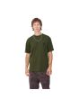 Hombre con camiseta de manga corta Carhartt WIP Inspector color Tarragon frontal