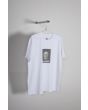 Camiseta de manga corta Christenson Cigar Box Skull blanca para hombre lateral