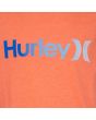 Camiseta de manga corta Hurley Boys HRLB One and Only Mango para niños de 6-14+ años logo