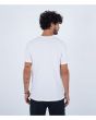 Hombre con Camiseta de manga corta Hurley Everyday Kai Lenny Blanca posterior