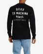 Hombre con Camiseta de manga larga Deus Ex Machina Venice Address Negra 