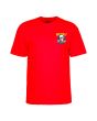 Camiseta de manga corta Powell Peralta Ripper en color rojo para hombre frontal