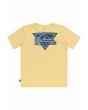Camiseta Quiksilver Take Us Back Logo Youth Amarilla para niño 8-16 años posterior