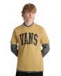 Hombre con camiseta de manga corta Vans Arched Marrón