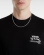 Hombre con Camiseta de manga corta Vans Wrenched Negra serigrafía