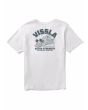 Camiseta orgánica de manga corta con bolsillo Vissla Creator Plainer Premium Blanca para hombre