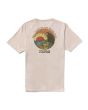 Camiseta orgánica de manga corta Vissla Monkey Sea Blanca para hombre