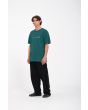 Hombre con Camiseta orgánica de manga corta Volcom Arthur Dino Evergreen ajuste amplio