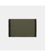Cartera de triple hoja con cierre de velcro Carhartt WIP Alec Wallet Office Green para hombre posterior