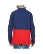 Hombre con cazadora con capucha Nixon PI Jacket Azul Marino y Roja posterior