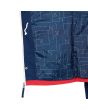 Cazadora con capucha Nixon PI Jacket Azul Marino y Roja para hombre forro
