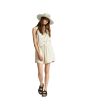 Mujer con chaleco Brixton Polanco Tank Blanco ajuste relajado