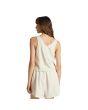 Mujer con chaleco Brixton Polanco Tank Blanco posterior