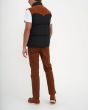 Hombre con Chaleco acolchado Deus Ex Machina Scout Puffa Vest Negro posterior