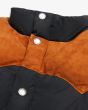 Chaleco acolchado Deus Ex Machina Scout Puffa Vest Negro para hombre botones