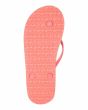 Chanclas de dedo Billabong Dama naranjas con estampado floral para mujer suela