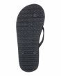 Chanclas de dedo Billabong Dama marrones con detalles en negro para mujer suela