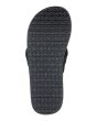 Sandalias de dedo Billabong Dunes Impact negras para hombre suela