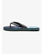 Chanclas Quiksilver Molokai azules para chico izquierda