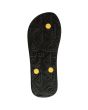 Chanclas Quiksilver Molokai verdes con detalles en negro y amarillo para chico suela