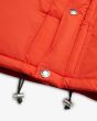 Cazadora acolchada con capucha Deus Ex Machina Summit Roja para hombre dobladillo