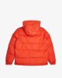 Cazadora acolchada con capucha Deus Ex Machina Summit Roja para hombre posterior