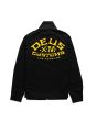 Chaqueta Deus Ex Machina Caballero negra para hombre posterior