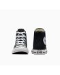 Zapatillas caña alta Converse Chuck Taylor All Star Classic High Top  Negras para niños de 4 a 8 años puntera y talón
