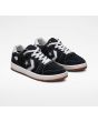 Zapatillas de Skate Converse CONS AS-1 Pro negras y blancas para hombre frontal 