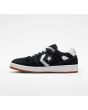 Zapatillas de Skate Converse CONS AS-1 Pro negras y blancas para hombre izquierda
