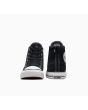 Zapatillas para Skate de ante Converse CONS Chuck Taylor All Star Pro negras y blancas puntera y talón