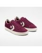 Zapatillas de skate Converse Cons PL Vulc Pro Suede granates y blancas para hombre frontal 