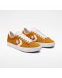 Zapatillas de skate Converse Cons PL Vulc Pro Suede amarillas y blancas para hombre frontal 