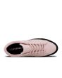 Zapatillas Converse One Star Ox rosas y negras para hombre interior