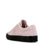 Zapatillas Converse One Star Ox rosas y negras para hombre posterior