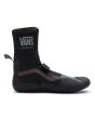 Escarpín de punta redonda con velcro Vans Surf Boot 2 Hi Michael February Negro derecha