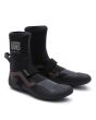 Escarpines de punta redonda con velcro Vans Surf Boot 2 Hi Michael February Negros