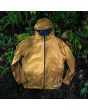 Chaqueta impermeable con capucha Florence Marine X Rain Pro 2.5 Layer Waterproof Shell Mostaza para hombre lluvia