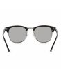Gafas de sol de media montura Vans Dunville Negro Mate Unisex posterior