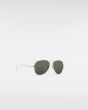 Gafas de sol de aviador Vans Henderson Doradas Unisex